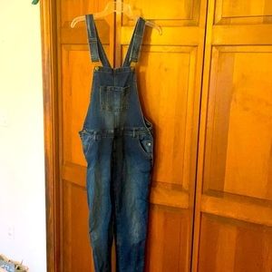 Ripe denim maternity overalls